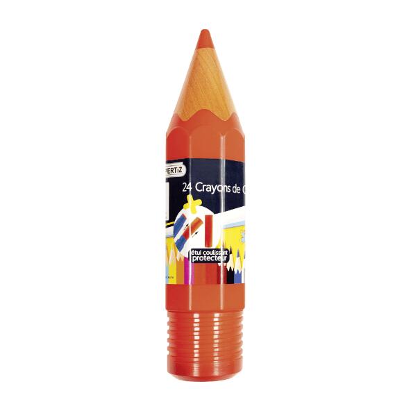 Boite de 24 crayons de couleur