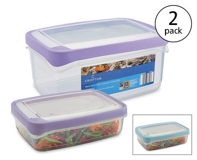 Twin Pack Food Storage Containers