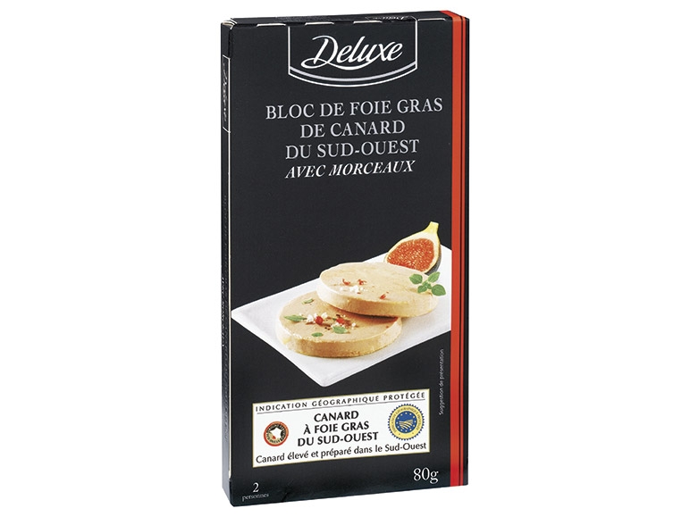 Bloc de foie gras du Sud-Ouest IGP