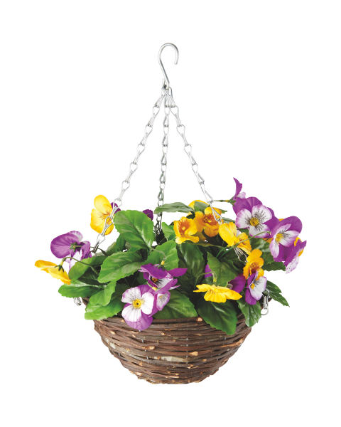 Gardenline Artificial Hanging Basket