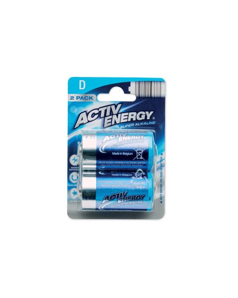 Activ Energy D-Mono Batteries 2-Pack