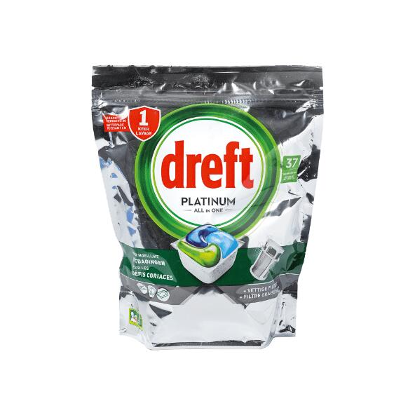 DREFT(R) 				Tablettes pour lave-vaisselle all-in-one, 37 pcs