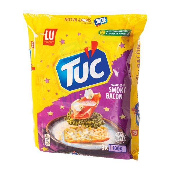 Tuc bacon, 3-pack