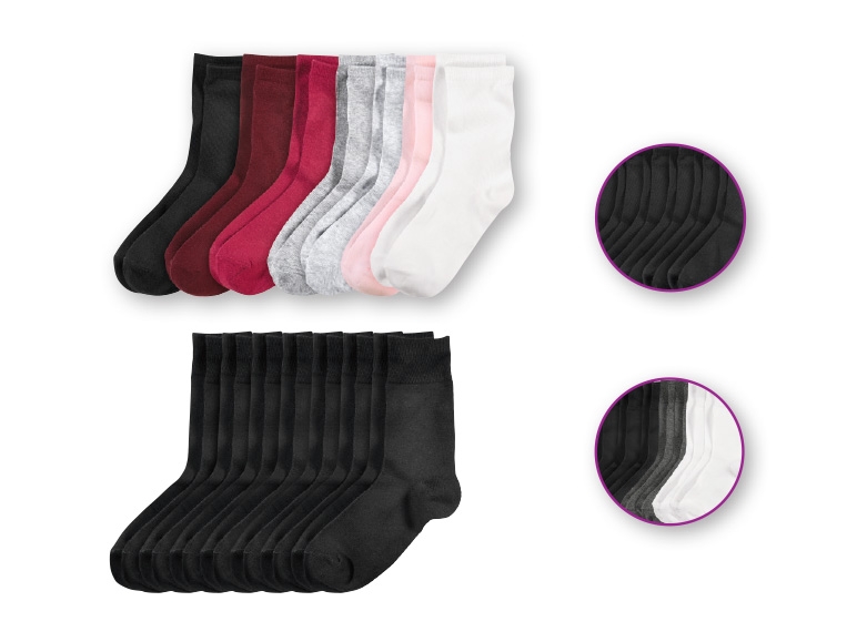 ESMARA/LIVERGY Ladies' or Men's Socks