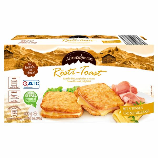 Alpenschmaus Rösti-Toast 400 g*