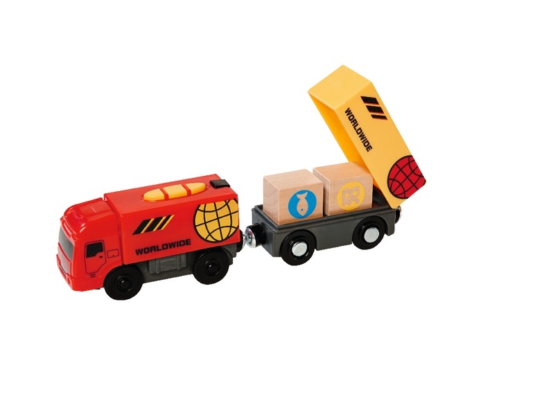 Remote Control Train or Truck for Standard Toy Wooden Track