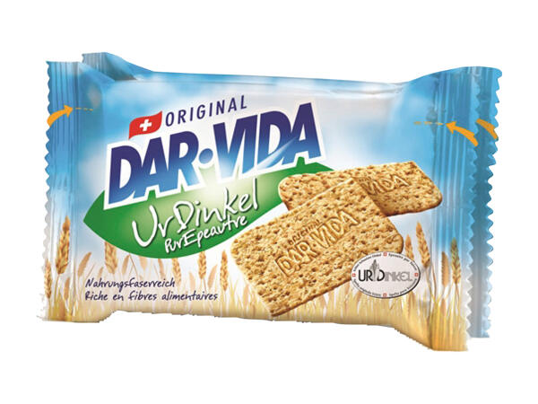 Crackers à l'épeautre pur DAR-VIDA