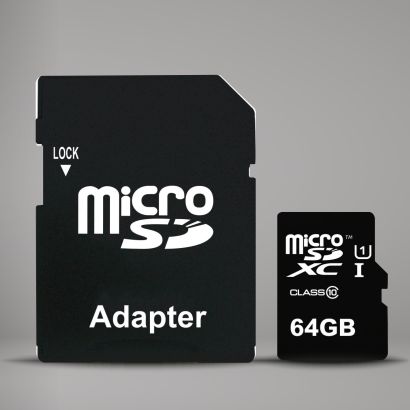 Carte mémoire microSDXC de 64 GB