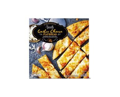 Specially Selected Garlic Cheese Flatbread