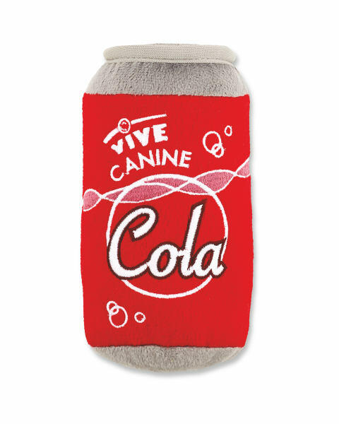 Canine Cola Plush Snacks Dog Toy