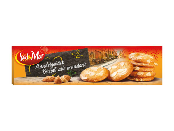Tendres biscuits aux amandes