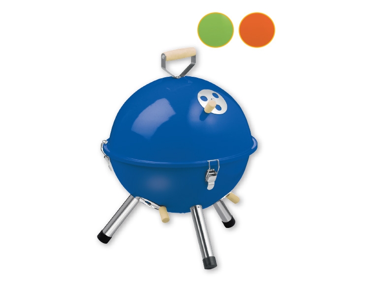Florabest (R) Portable Round Barbecue