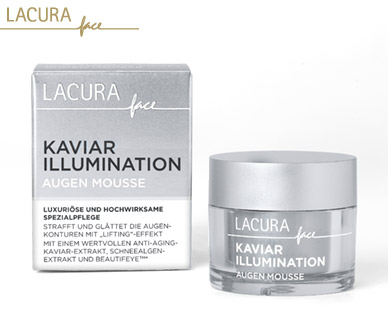LACURA face Augenmousse­ „Kaviar Illumination"