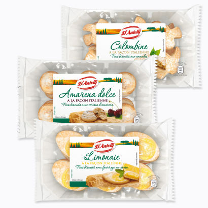 Biscuits saveurs italiennes