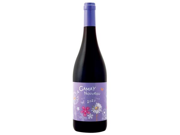 Vin de France Gamay Nouveau rouge 2021