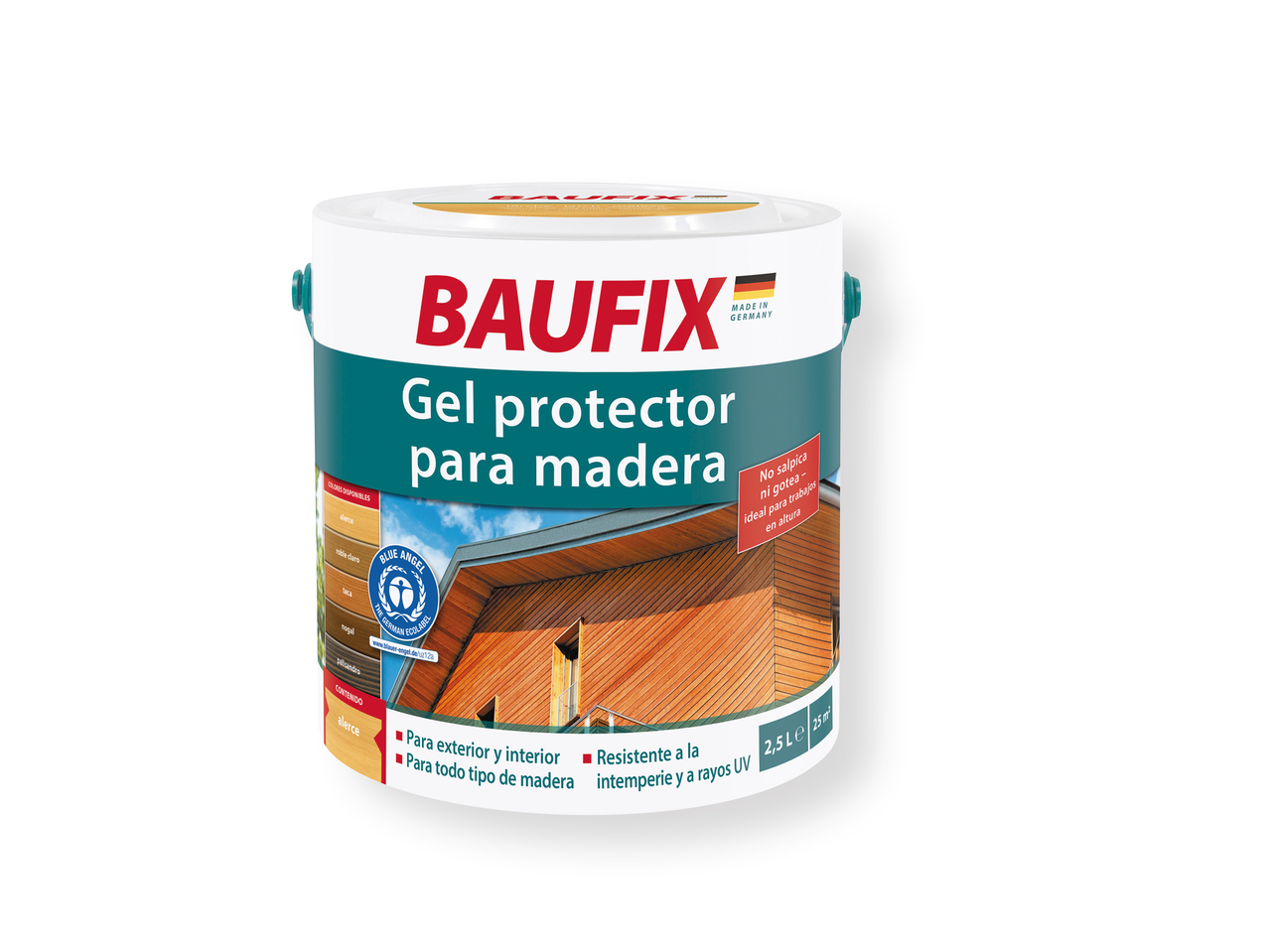 'Baufix(R)' Gel protector para madera 2,5 l