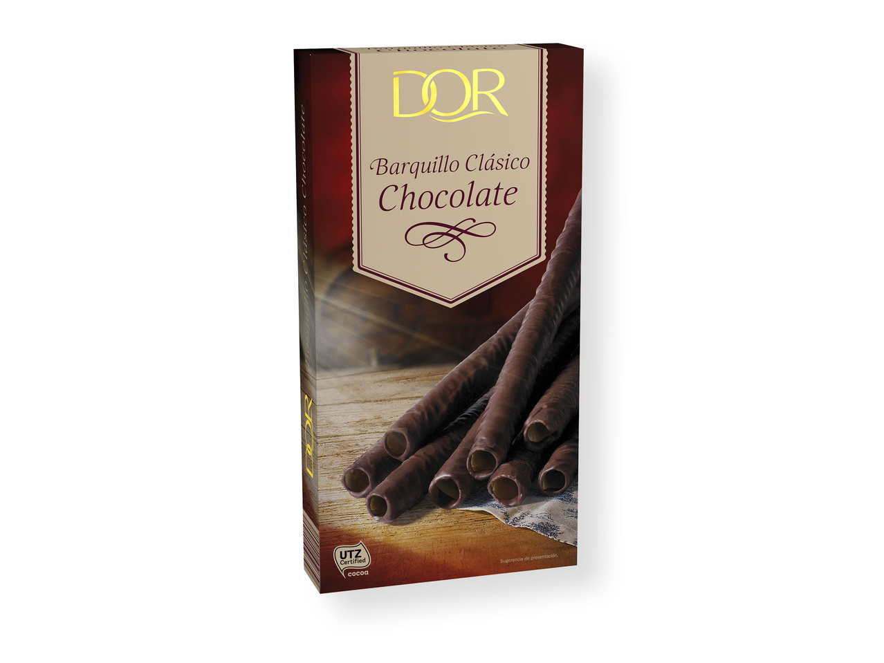 'DOR(R)' Barquillos con chocolate