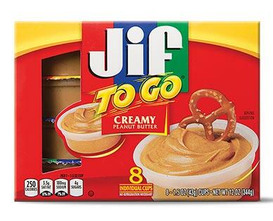 JIF 
 To-Go Creamy Peanut Butter