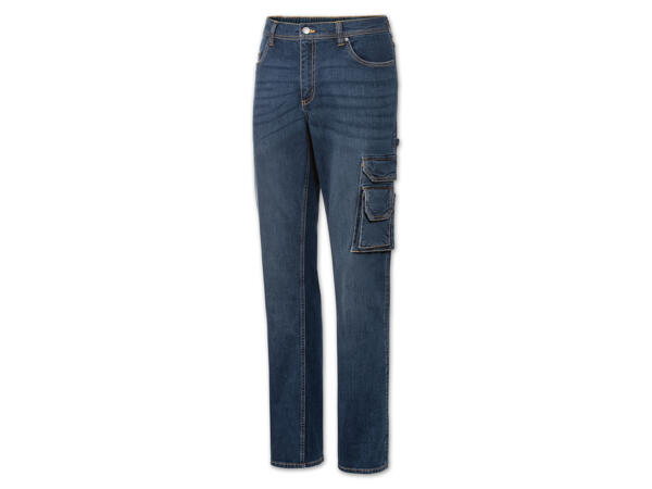 Herren Jeans-Arbeitsbundhose
