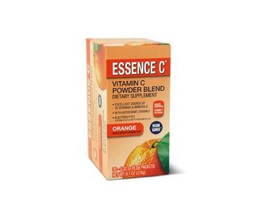 Essence C Effervescent Vitamin C Orange or Raspberry - Aldi — USA -  Specials archive
