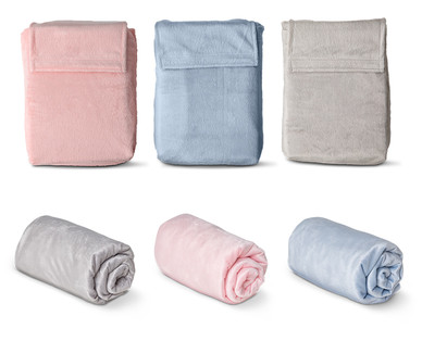 Little Journey Plush Blanket or Plush Crib Sheet