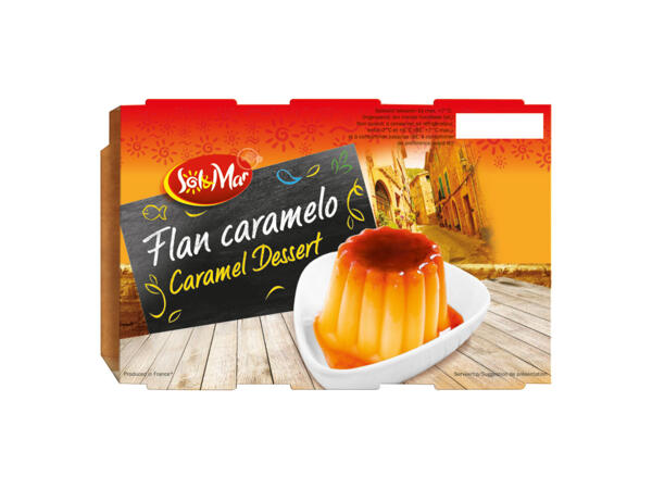 Sol & Mar Flan Caramelo -vanukas