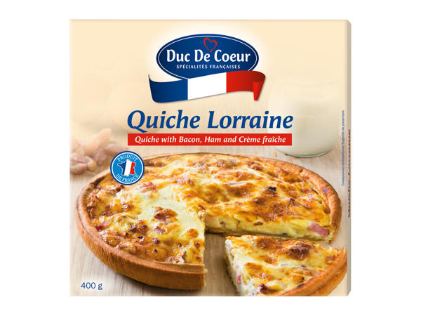 Tartă Quiche Lorraine / cu praz