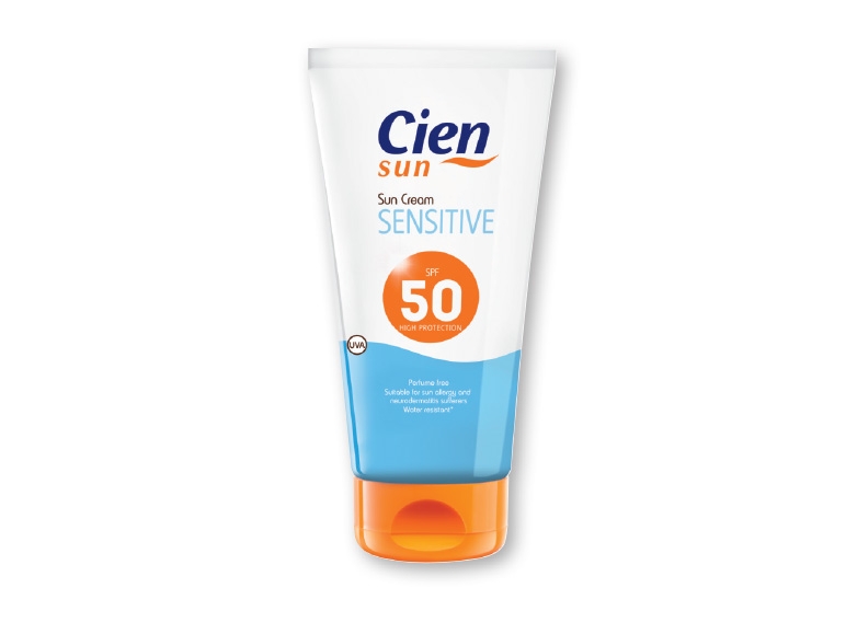 Cien(R) SPF 50 Sun Cream Sensitive
