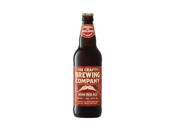 The Crafty Brewing Company(R) Cerveja Red Ale
