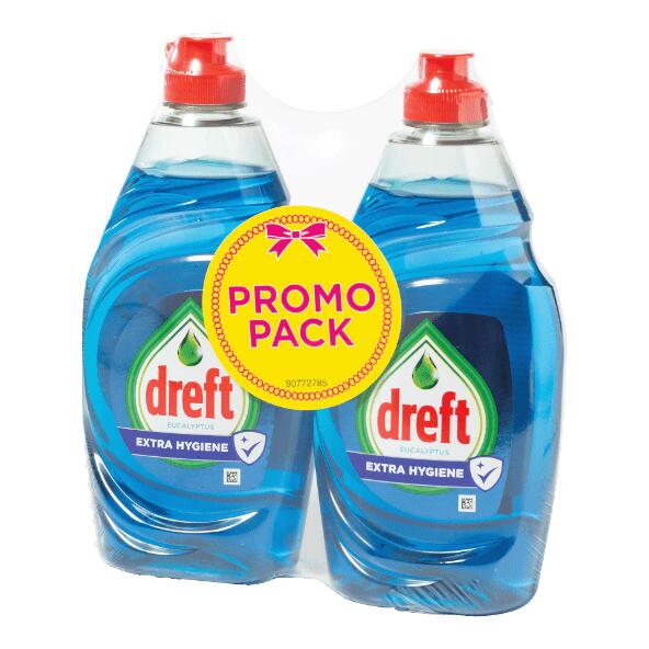 DREFT(R) 				Produit de vaisselle main, 2 pcs