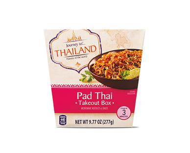 Journey To... Thailand Thai Peanut or Pad Thai Takeout Boxes