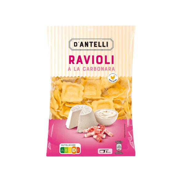 D'ANTELLI(R) 				Ravioli à la carbonara