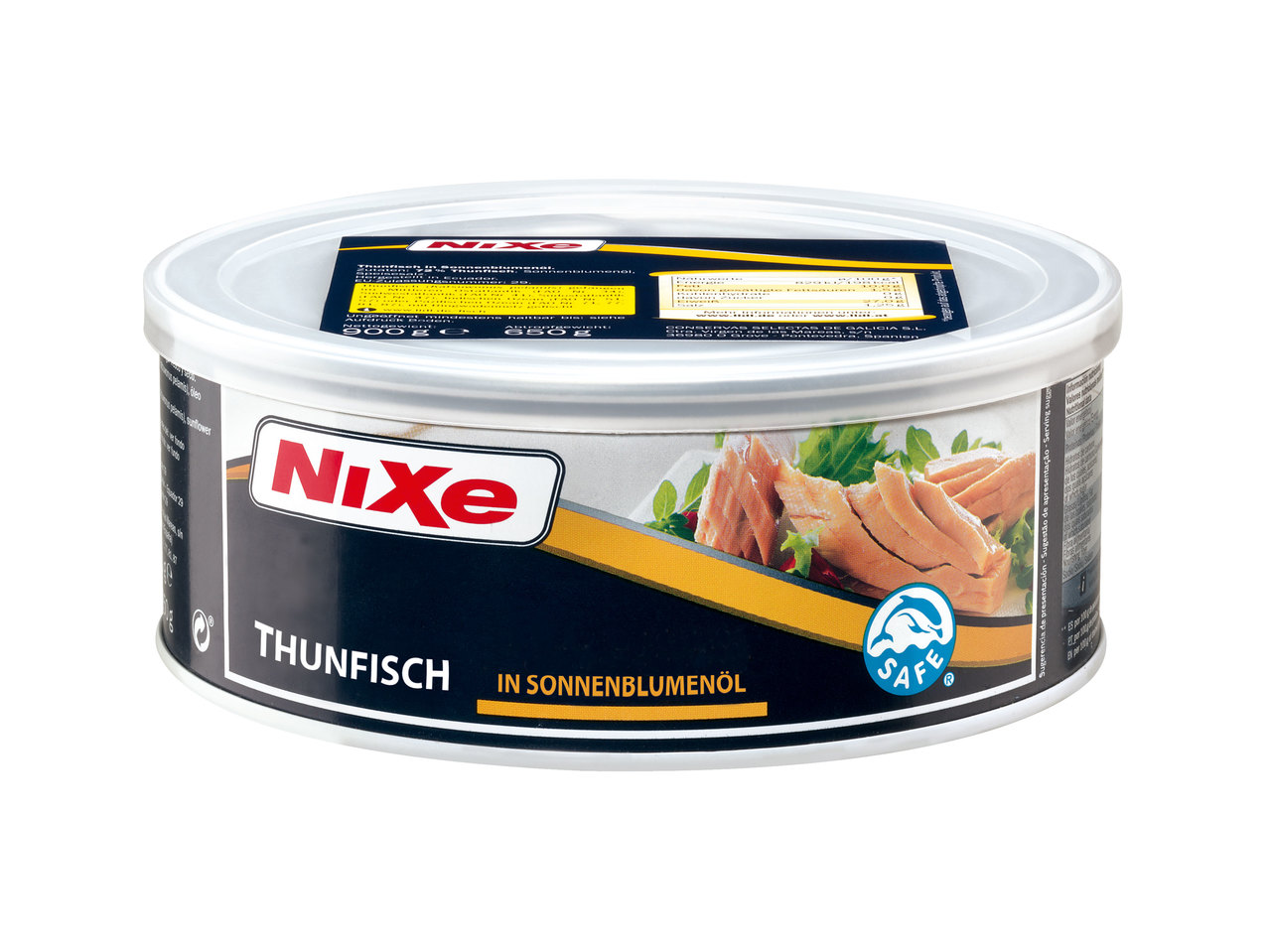 NIXE Thunfisch in Sonnenblumenöl 900 g
