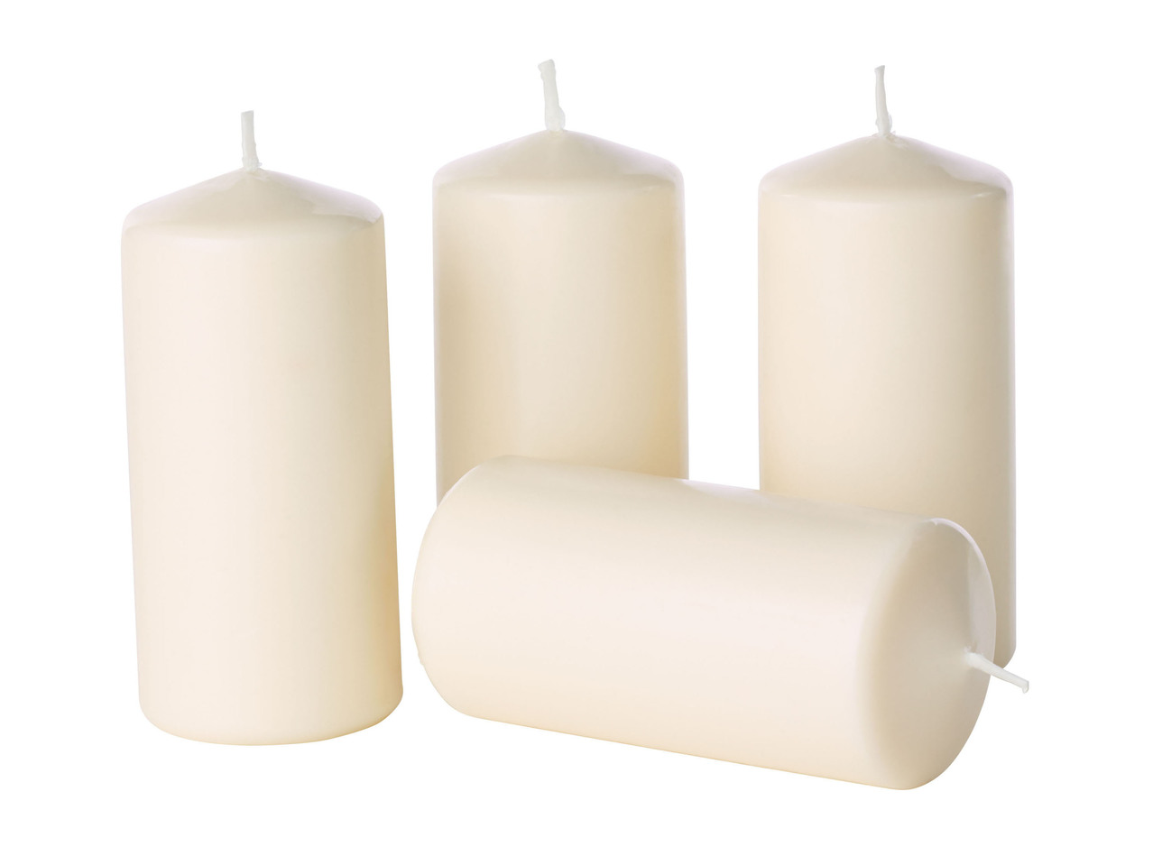 Pillar Candles, 2, 4 or 6 pieces