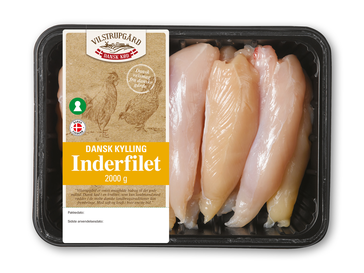 VILSTRUPGÅRD Danske kyllingeinderfileter