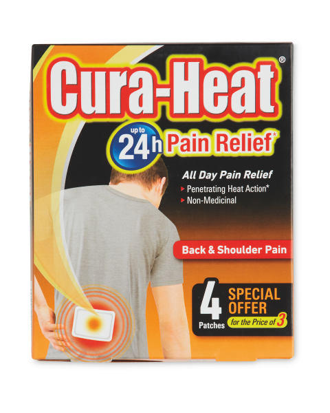 Cura-Heat Pain Relief 4 Pack