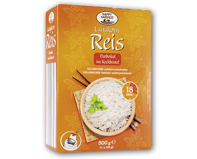 HAPPY HARVEST Parboiled Reis