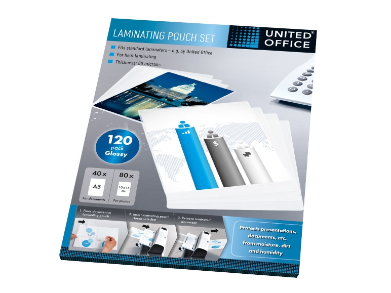 UNITED OFFICE Laminating Pouches