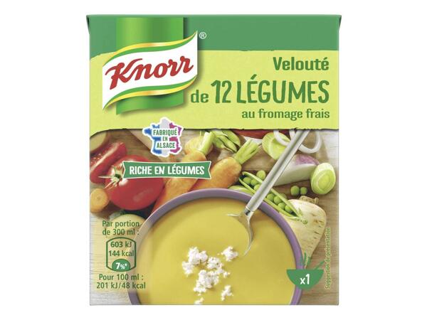 Knorr velouté de 12 légumes au fromage frais