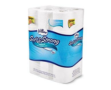 Willow 
 24 Double Roll Bath Tissue