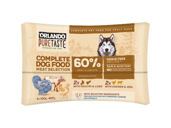 Complete Dog Food Pouches