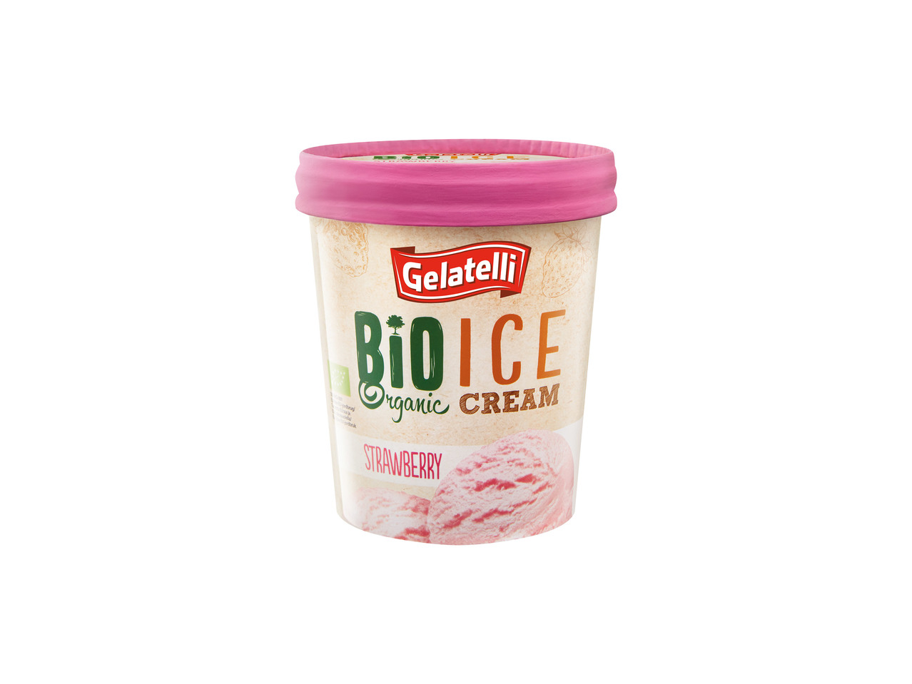 Bio smetanová zmrzlina