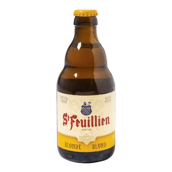 ST. FEUILLIEN(R) 				Bière d'abbaye blonde, 4 pcs