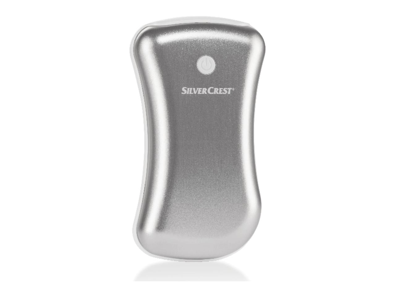 SILVERCREST 2-In-1 Power Bank with Hand Warming Function