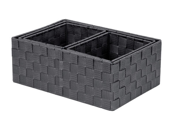 Storage Baskets, Hanging Storage Baskets or Storage Basket with Lid