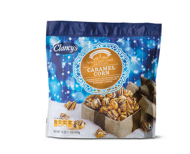 Clancy's White and Dark Drizzled Caramel Corn