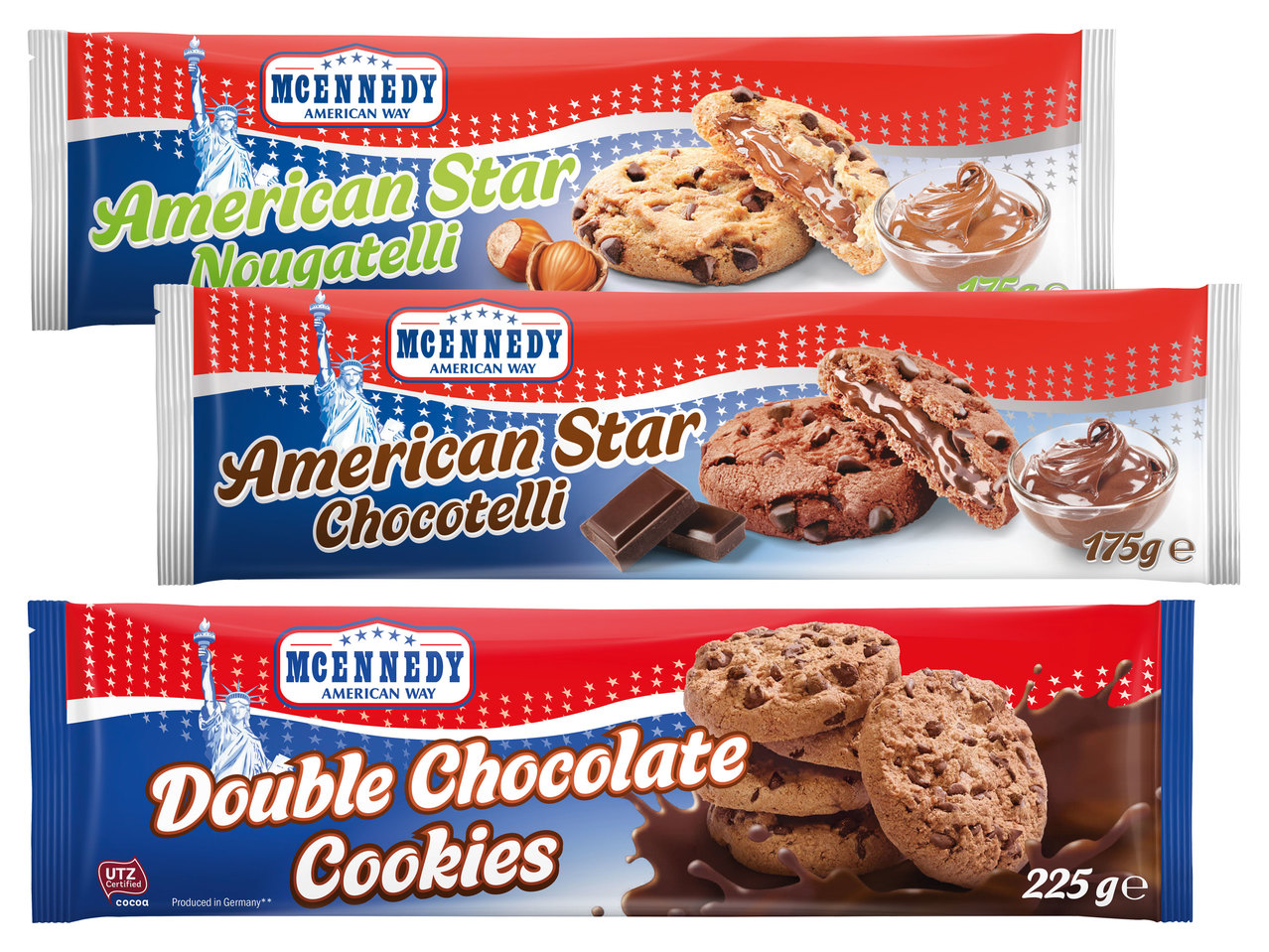 MCENNEDY American Star Cookies/Cookies