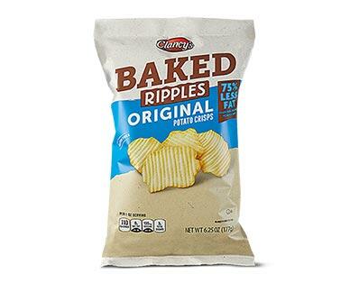 Clancy's 
 Original or Cheddar & Sour Cream Rippled Baked Potato Crisps