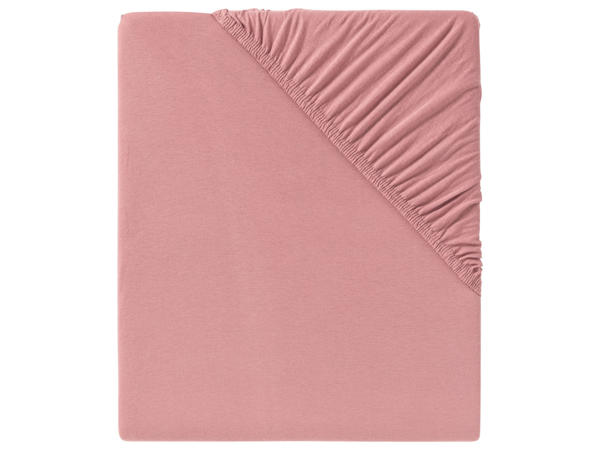 Jersey Fitted Sheet Double