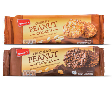 Benton's Crunchy Peanut or Chocolate Peanut Cookies